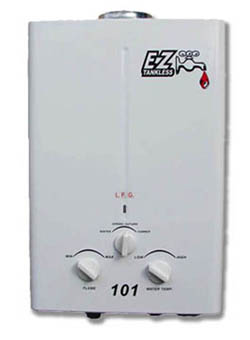 tankless water heater model ez 101