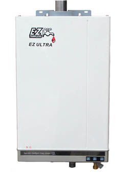 tankless water heater model ez ultra